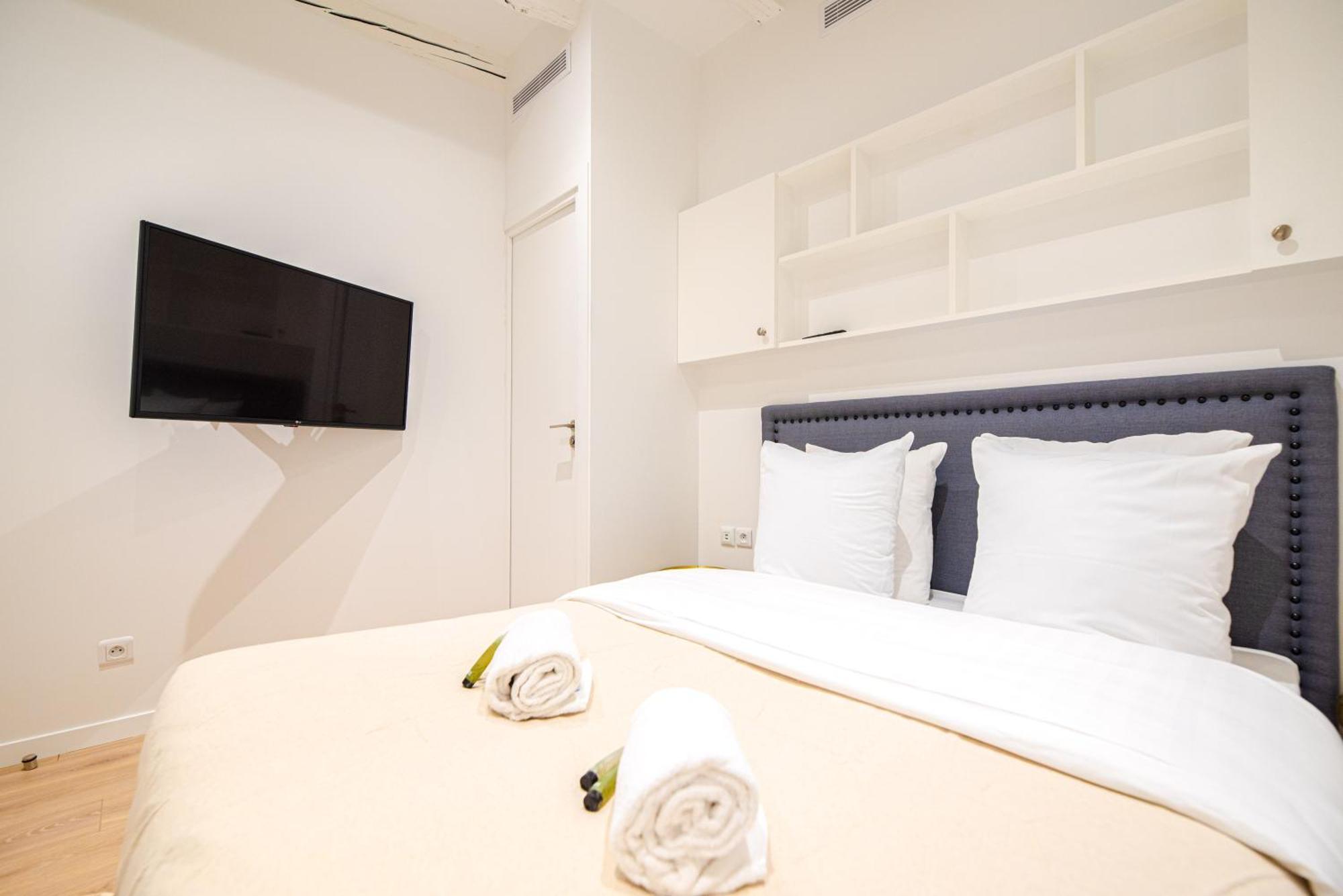 Mbm - Marais Appartement Parijs Kamer foto